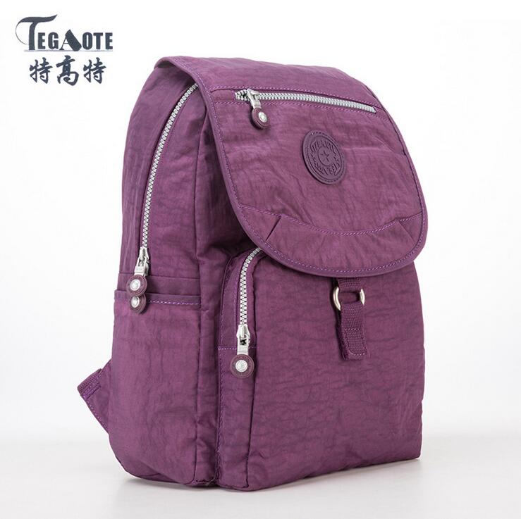 Mochila TEGAOTE de para mujer, mochilas de nailon de para jóvenes, mochilas bonitas para chicas adolescentes, bolso de hombro de colegio para mujeres, mochila: 13