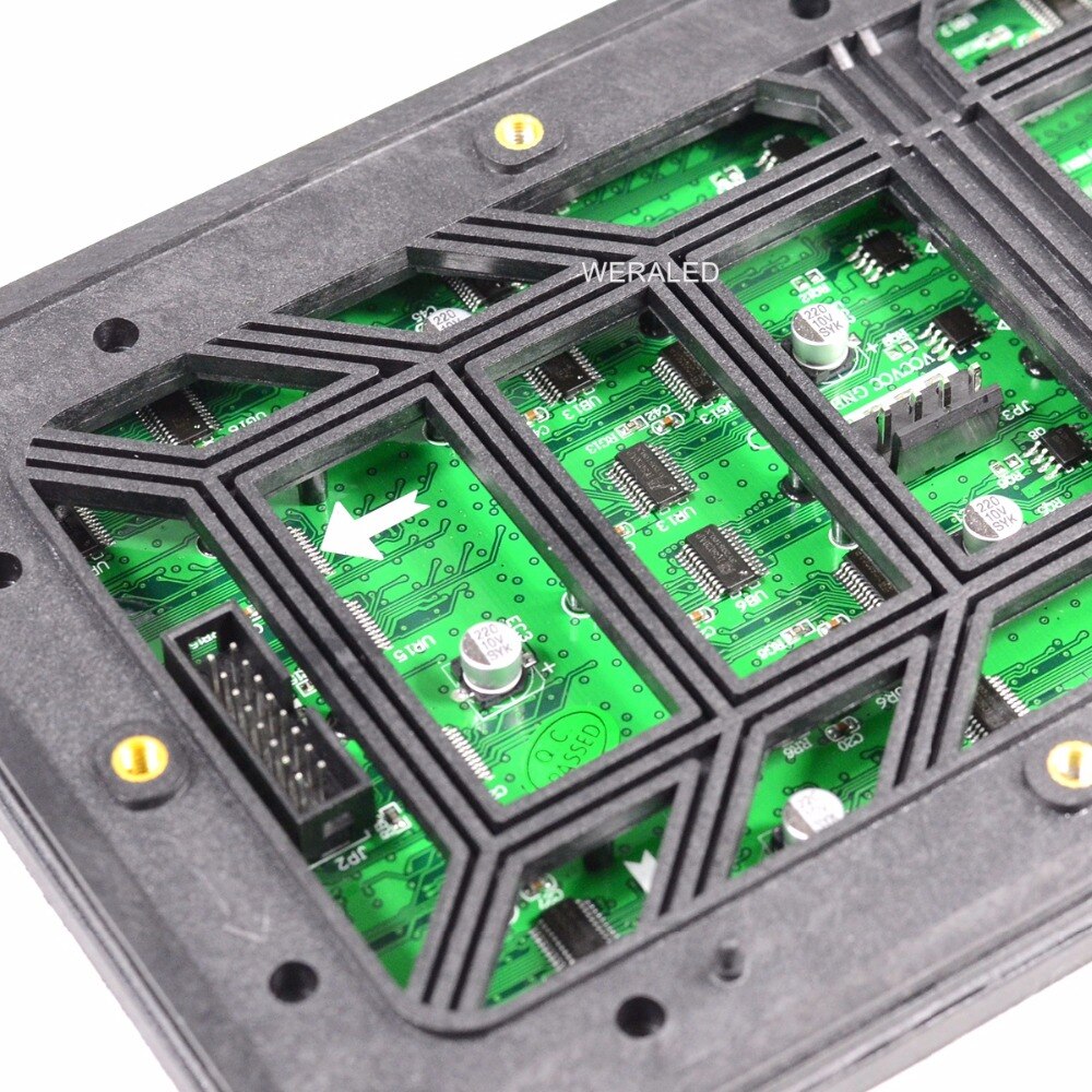 Weraled  p4 p5 p6 p8 p10 utomhus led modul nav 75b portar, smd 3- i -1 fullfärg led video vägg display panel enhet  ip65