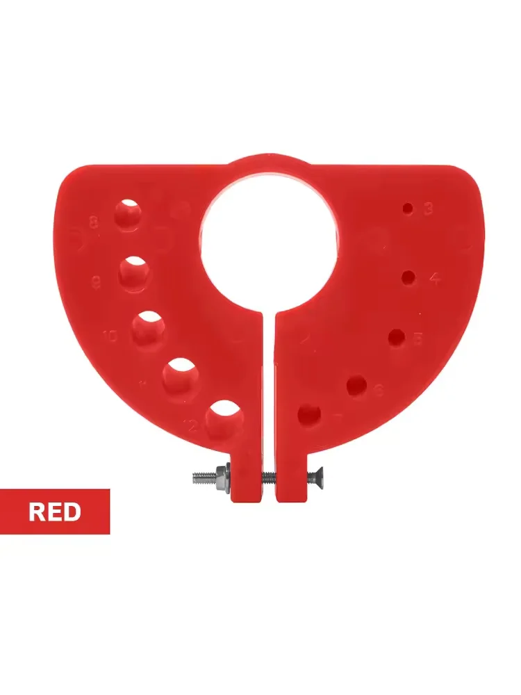 3-12mm Multipurpose Drill Bit Grinding Sharpener Polishing Grinding Tool Electric Powered Parts Applicable angle grinder: Red