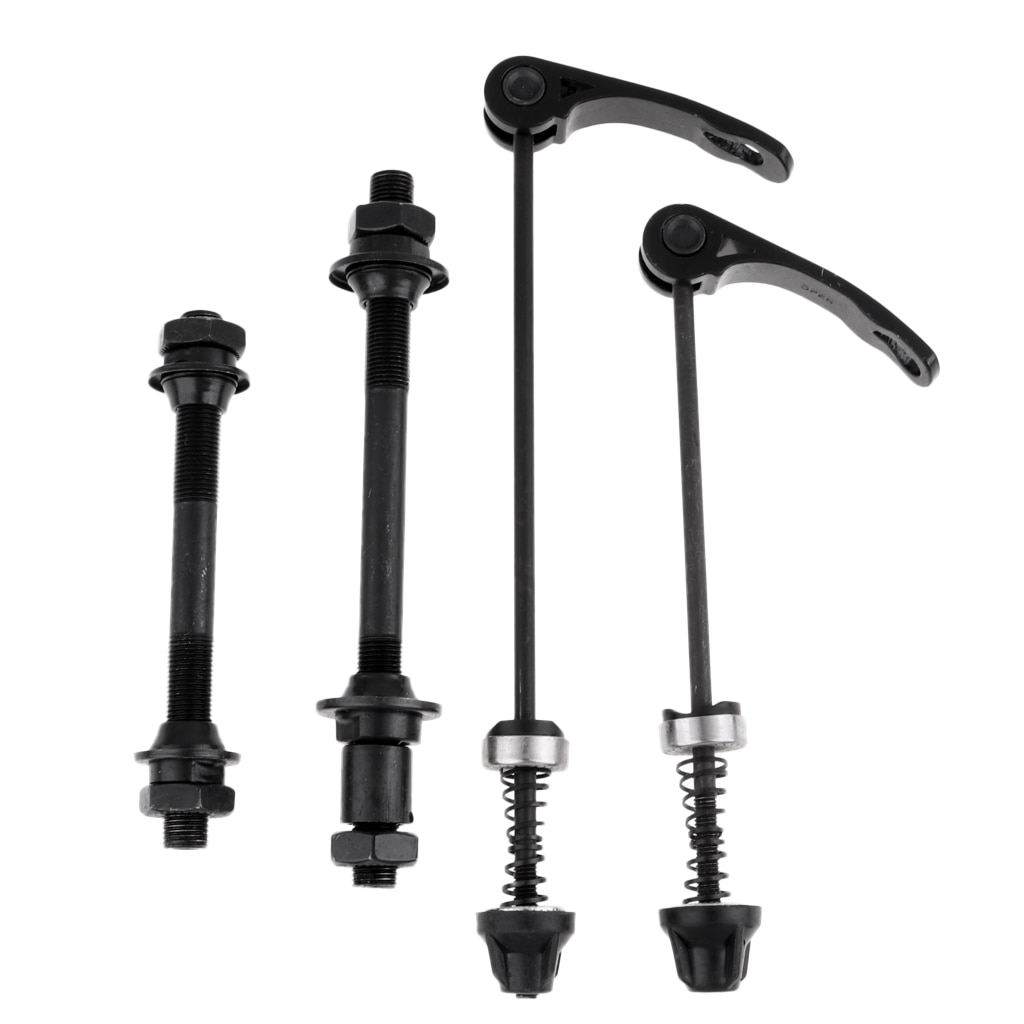 Ultraleicht Achse Quick Release Hohlwelle Spieße Vorne Hinten Fahrrad Achse Rad Naben MTB Mountain Road Bikes
