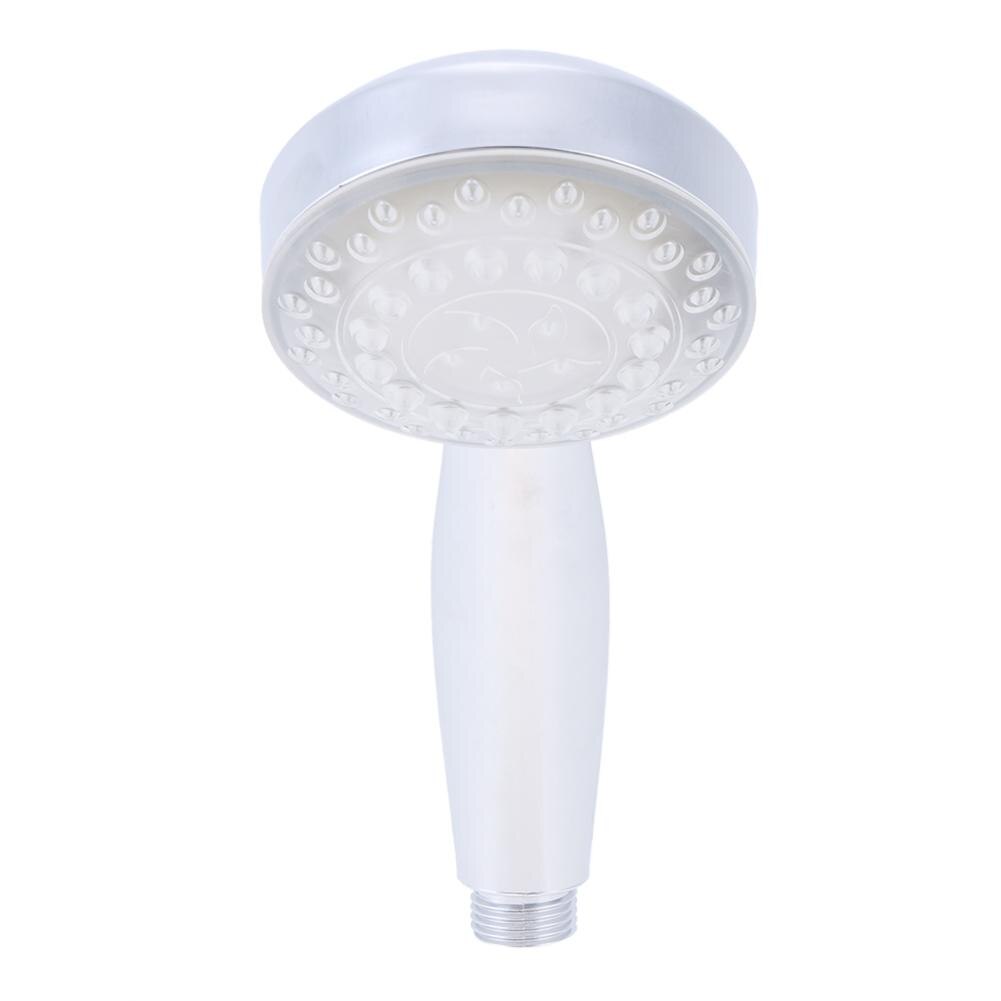 LED Shower Head 7 Color Changing Bathroom Shower Head No Battery Automatic Waterfall Showerhead Accessories