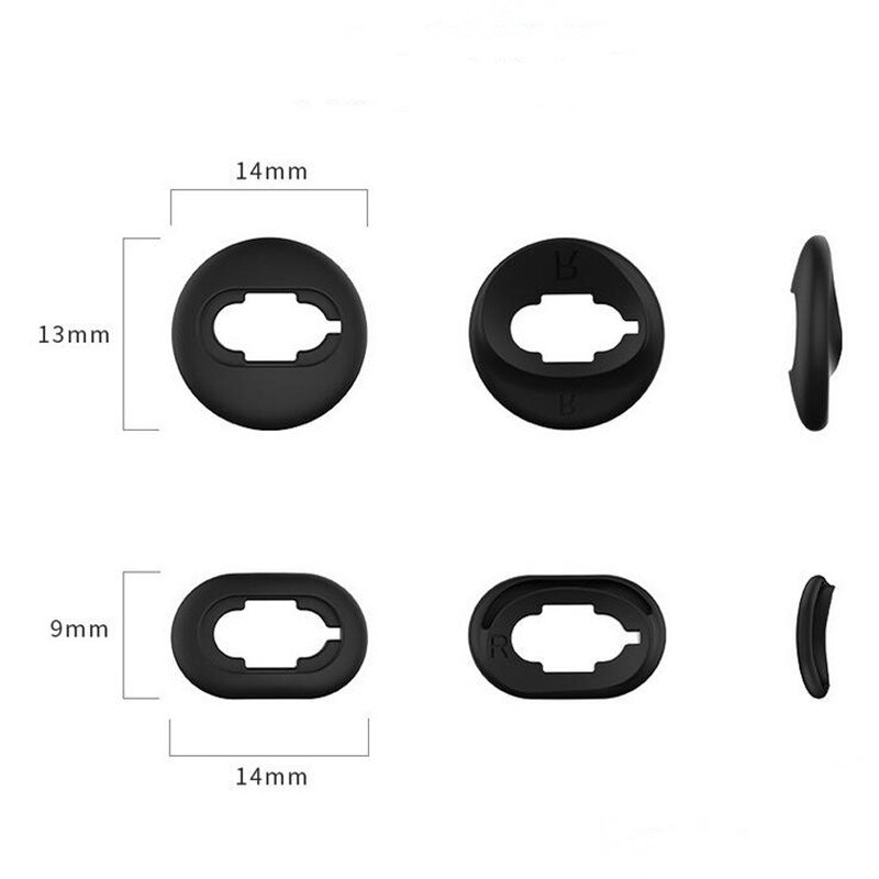 4 Pairs for Galaxy Buds Live Ear Tips Silicone Adapter Ear Wing Replacement Earbuds for Samsung Galaxy Buds Live Accessories