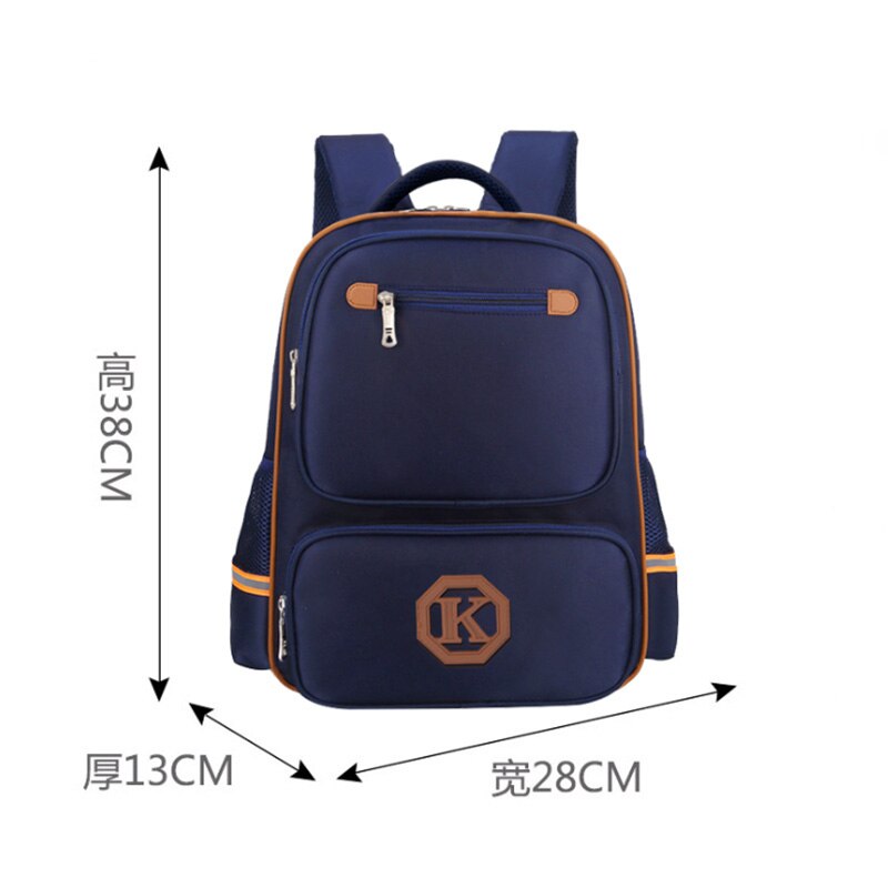 children's school bag high density waterproof nylon primary school backpack