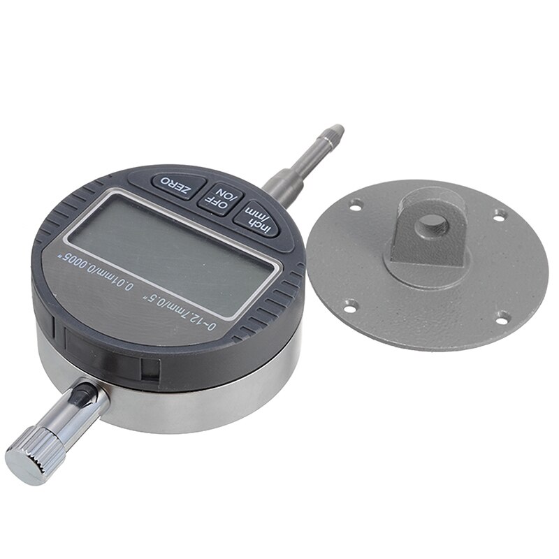 Digital Dial Gauge 0.01mm / 0.0005" Gauge Probe Measuring Range 12.7mm /0.5'' Precision Dial Indicator Gauge Meter