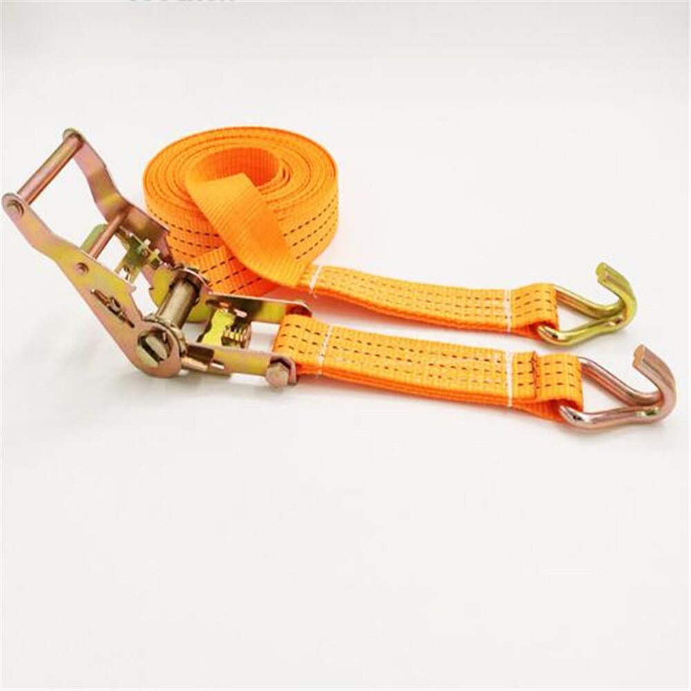 38mm bred bil bundt med bundler lastbil strammer last fixer stramt reb enhed polyester webbing 1 meter