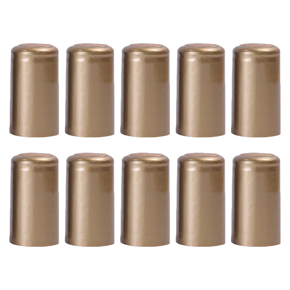 100Pcs Krimpkous Capsules Wijn Fles Capsules Wijn Krimpkous Cap Wijn Krimpfolie Wrap Voor Rechte Mond Fles (Rood,: Bordeaux