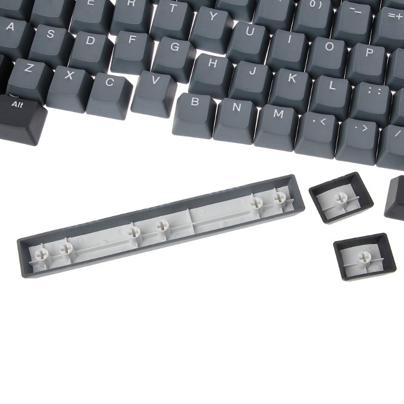 PBT 108 Keycaps OEM ANSI Layout Bi-Color Injection Over Molding Keycaps