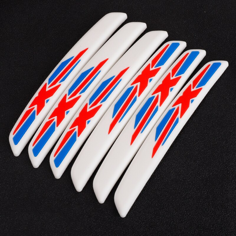 Protector de puerta de coche, 6 uds., para Borde de esquina, Protector de protección de moldura embellecedora, Protector de rayas, barra de Tope de puerta de coche: 11