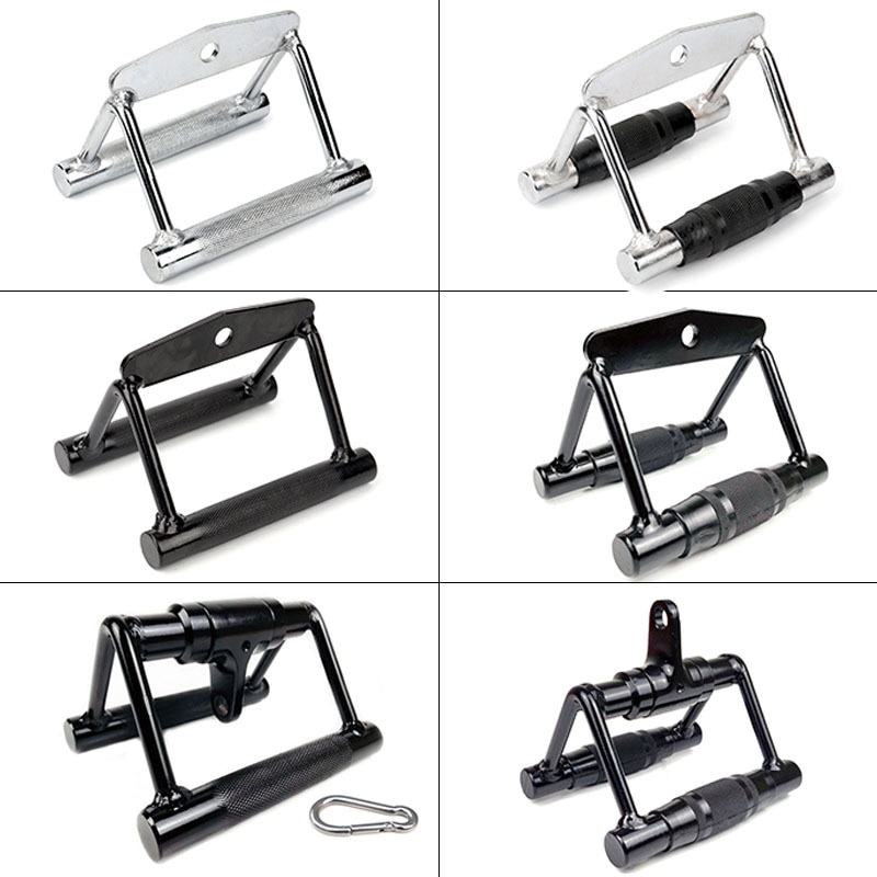 V-shaped handle big bird fitness equipment sitting posture rowing back strength training T bar rowing handle