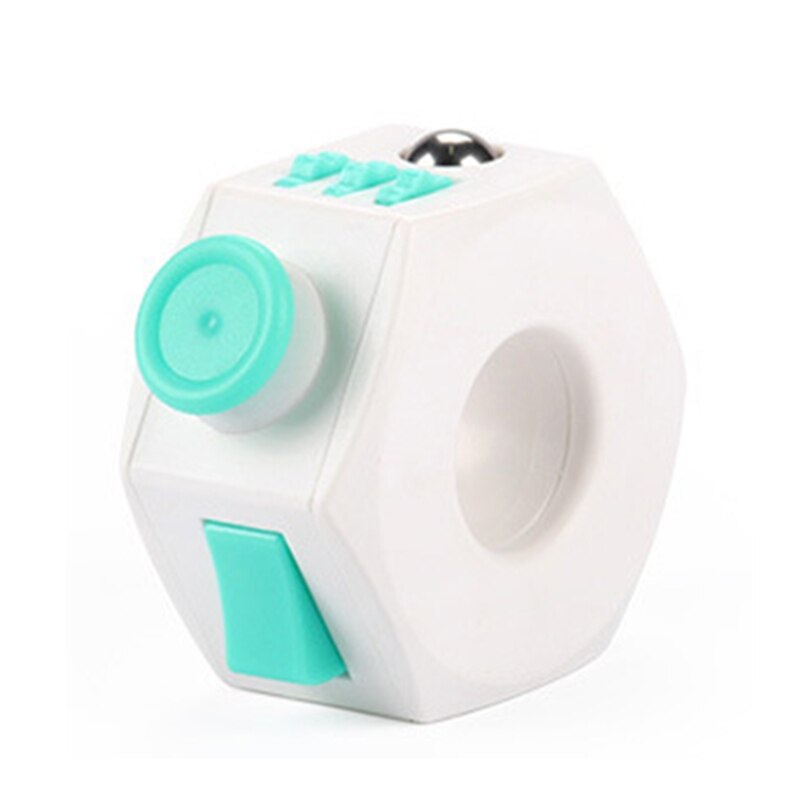 Anti-anxiety Ecompression Ring Plastic Magic Ring Ring Toy, Relieve Stress And Depression Of Adolescents And Adults With T8ND: green