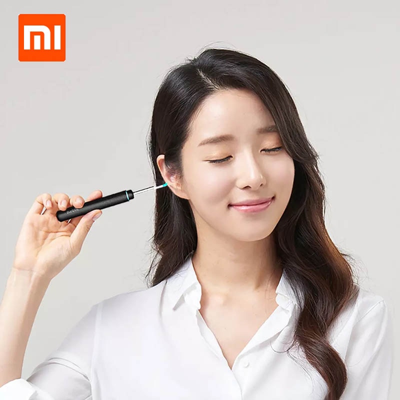 Xiaomi Bebird M9 Pro Smart Visuele Oor Stok Zwart 17 In1 300 W Hoge Precisie Endoscoop 350 Mah Met Magnetisch opgeladen Base
