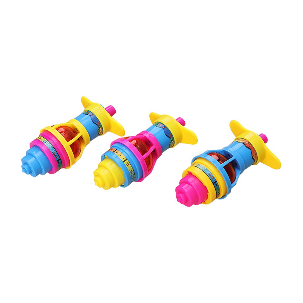 3Pc Kids Tol Licht Tol Speelgoed, school Verjaardagsfeestje Bag Kinderen Spinning Top Spinning Novelty Baby Speelgoed: Default Title