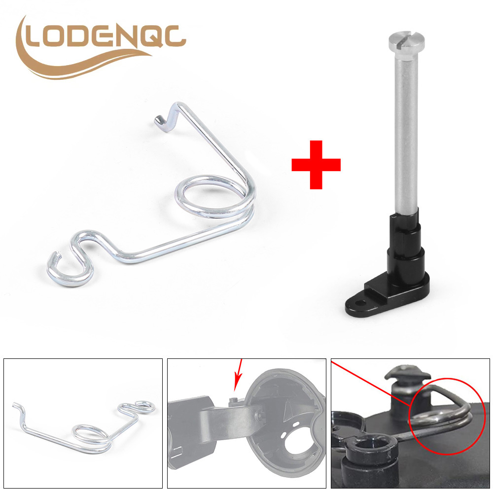 OEM:4L3Z-9927936-BA Fuel Door Spring & Hinge Pin Repair Kit For Ford F150 Loose Gas Cap Fix Filler Neck Housing Cover