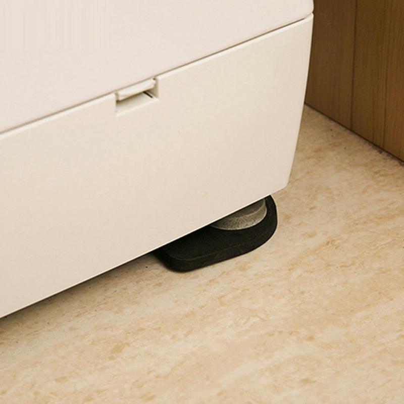 4pcs Refrigerator Washing Machine Shock Pads Anti-vibration Pad Mat Multifunctional Non-slip Mats cusion Bathroom Accessories
