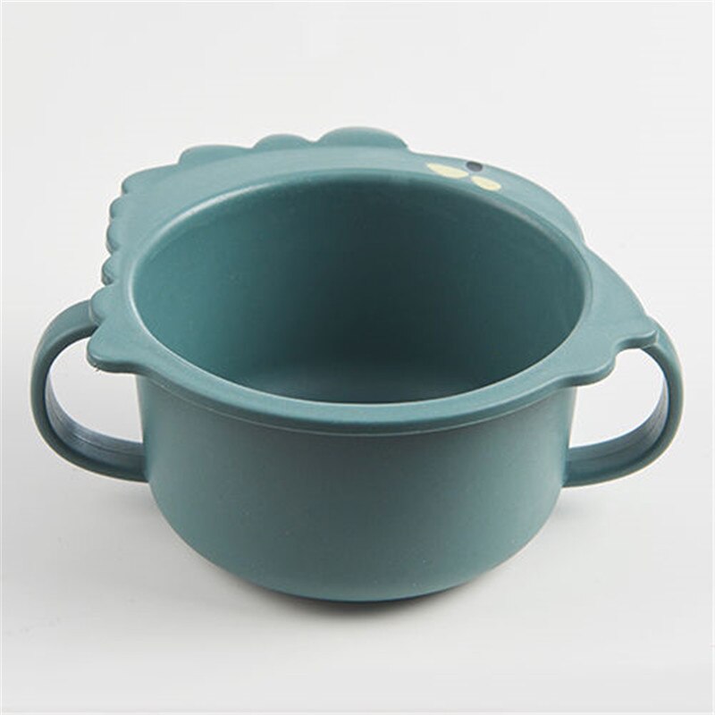 6 Pcs Baby Dinosaur Tableware Children's Cartoon Feeding Dishes