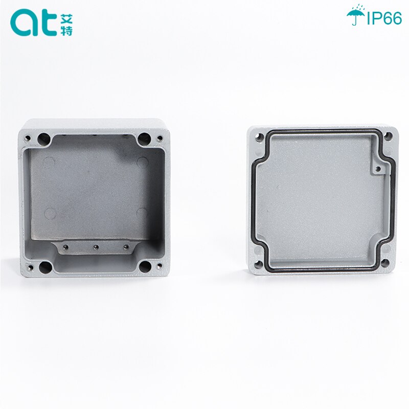 Aluminum IP66 Outdoor Waterproof Electrical Enclosure Cable Junction Box Wire Connection Box Die casting Metal Enclosure Case