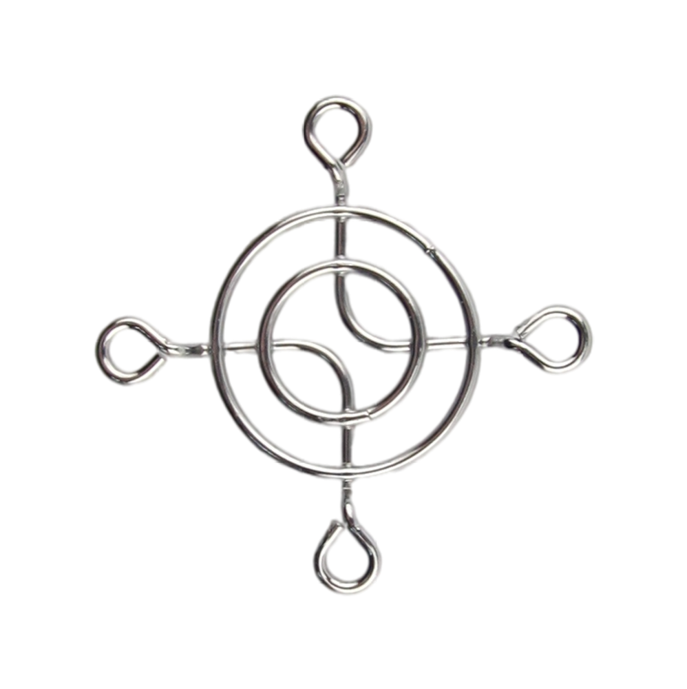 per la protezione della ventola di raffreddamento Griglia metallica Copertura del computer Griglia della ventola 30mm 40mm 50mm 60mm 70mm 80mm 90mm 120mm