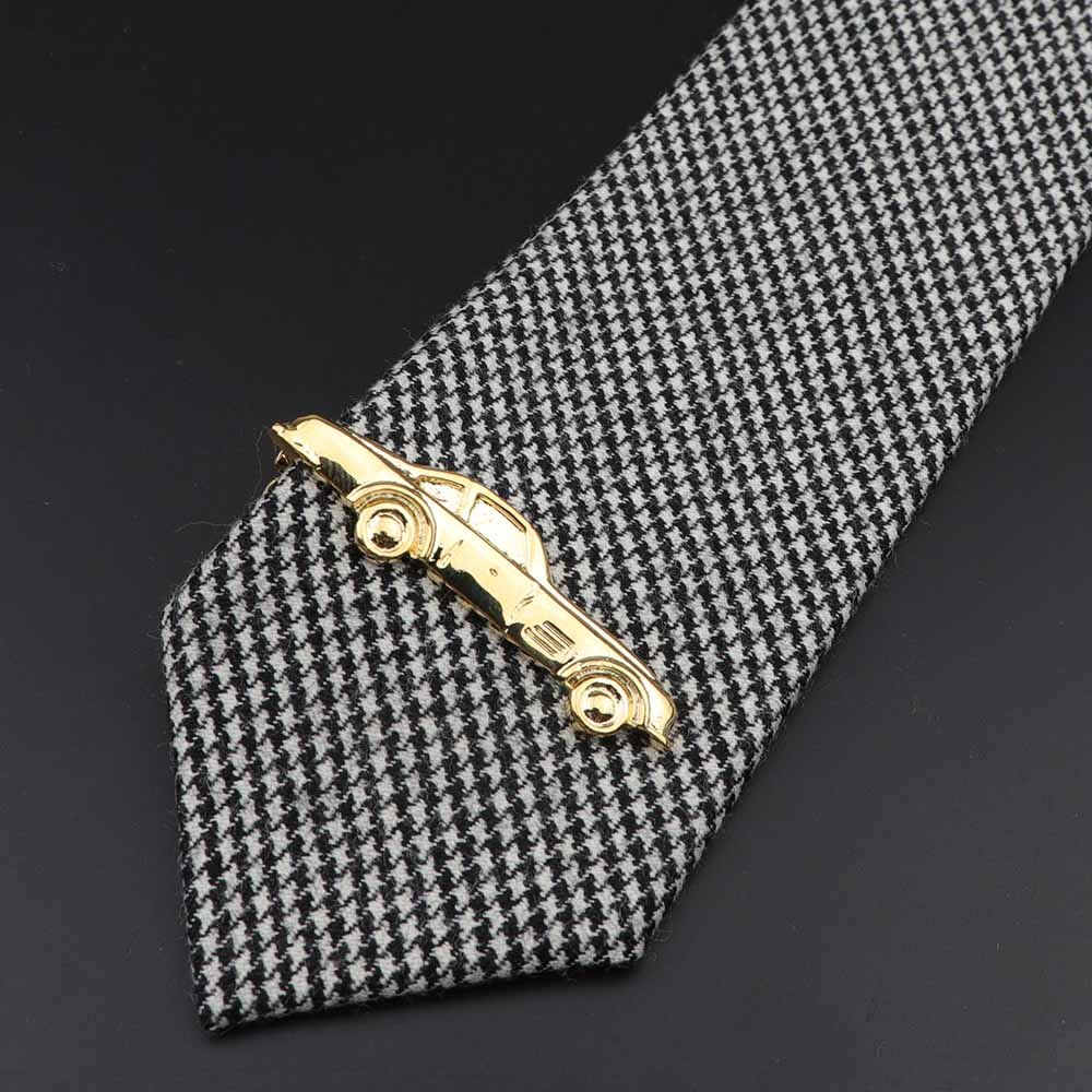 Mand ny slips clip mand bar afslappet cykel blad slips clips #39 rustfrit stål smykker herretøjstilbehør: 8
