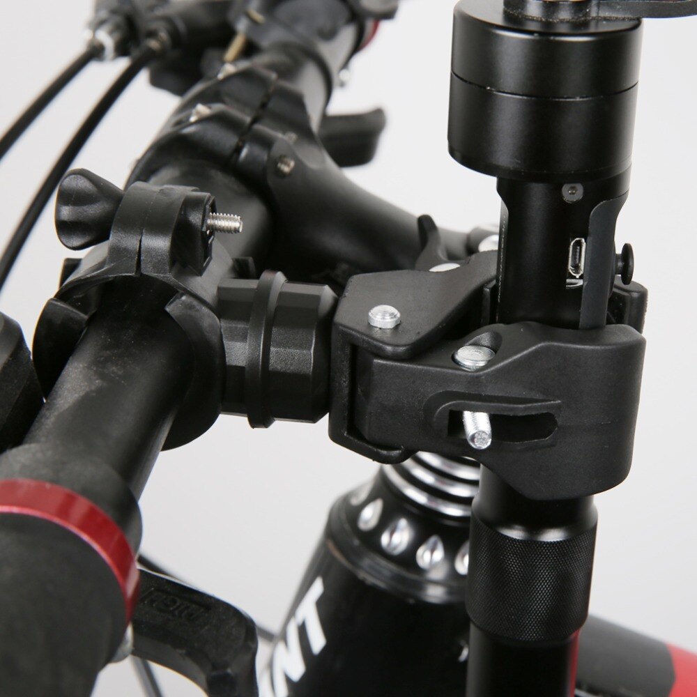 360 support de fixation de barre de cardan universel rotatif pour zhiyunlisse 4 Q C z1 Evo z1 Feiyu G5 G4S collier de vélo stabilisateur