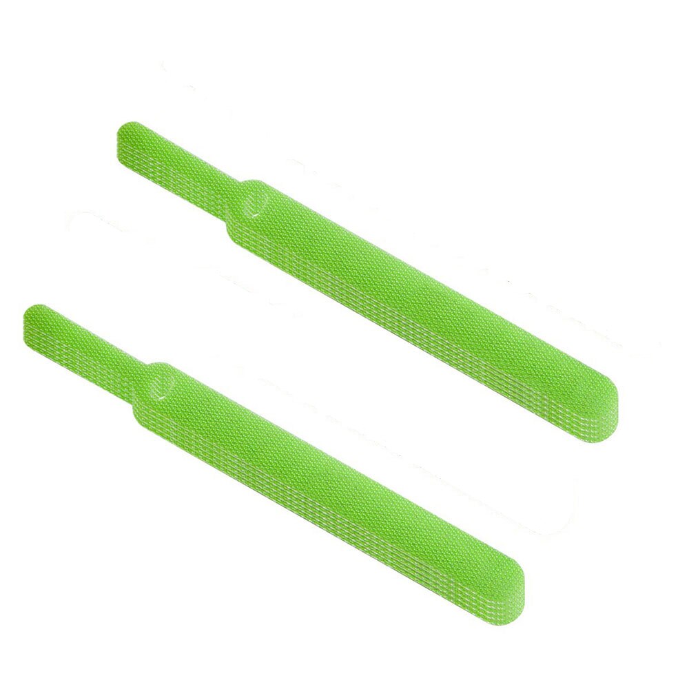 10/20PCS USB Cable Management Charging Cable Organizer PC Cable Winder Straps Earphone Cable Tie Hook Loop Desk Cable Bundle: 10Pcs Green