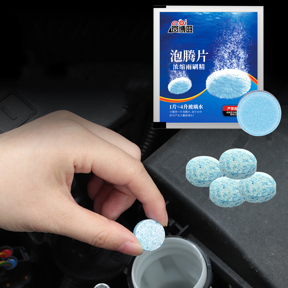 Auto Glas Wasser reiniger Brause tablette Auto Fenster feste Reinigung Auto Auto Glas wischer Wasch tabletten Autozubehör