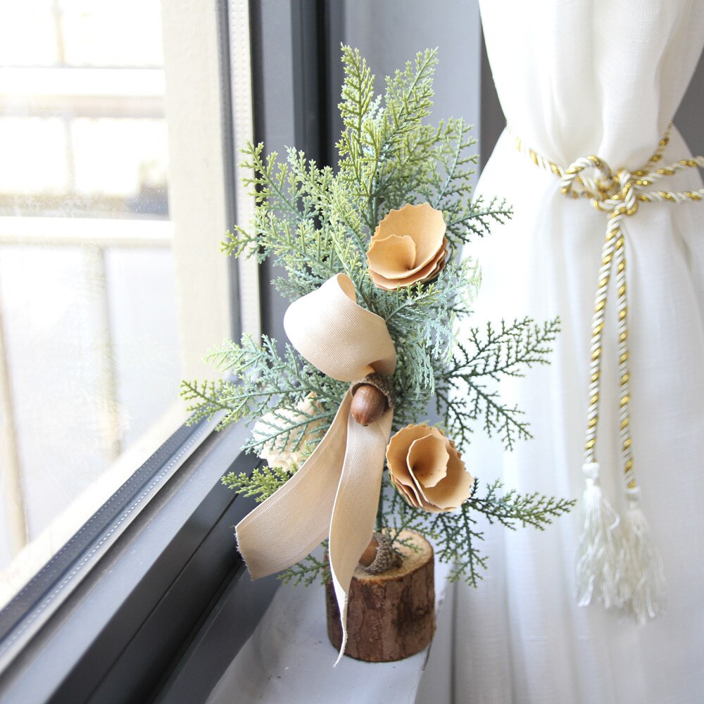 1PC Merry Christmas Tree Bedroom Desk Decoration Cute Exquisite Tree Office Home Bedroom Children Christmas Desk Decor