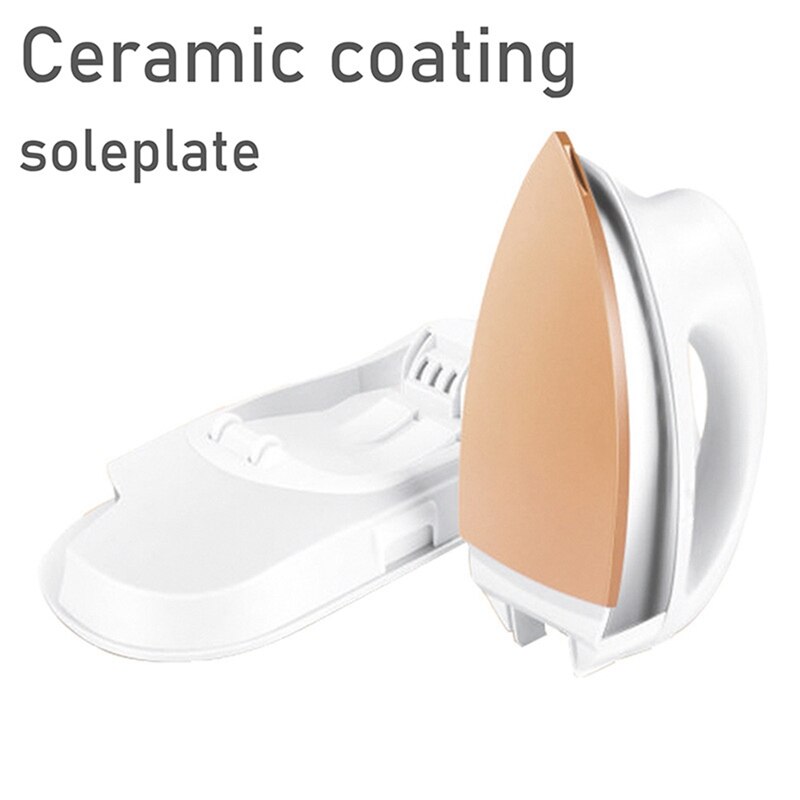 2400W Portable Electric Steam Iron for Clothes Multifunctional Adjustable Ceramic Soleplate Iron for Ironing EU Plug