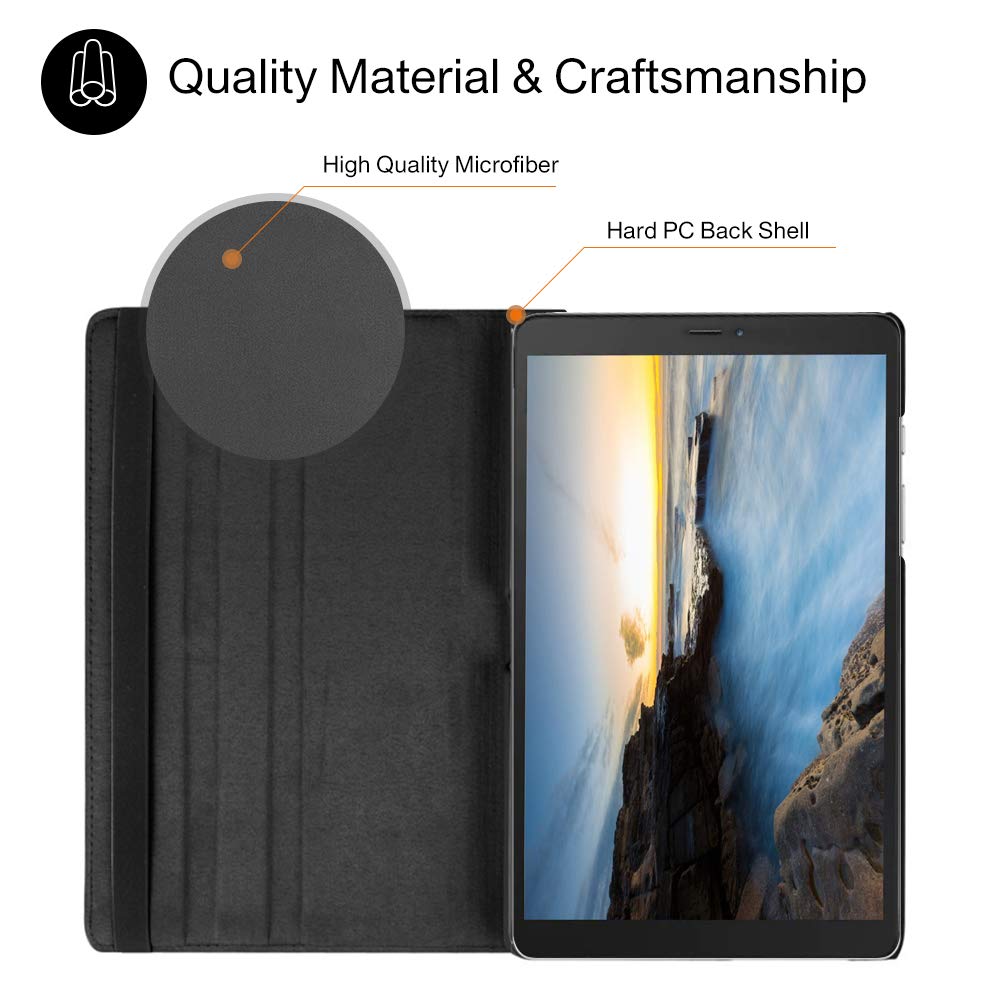 For Samsung Galaxy Tab A 8.0" inch tablet SM-T290 T295 T297 PU leather cover case PU Leather Protective Case funda