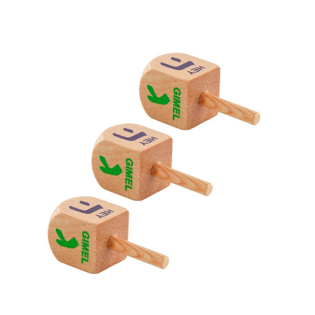 Houten Tol Klassieke Speelgoed Kinderen Kids Educatief Speelgoed Besluitvorming Tol FH5: 3