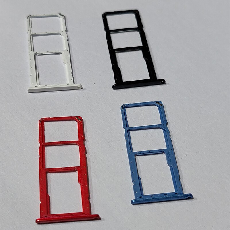 Dual Enkele Sim-kaart Lade Voor Samsung Galaxy A11 A115F Sd Houder Slot