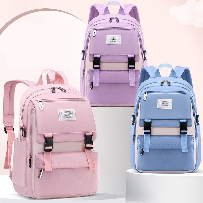 Fengdong freundlicher schule taschen für mädchen primäbetreffend Schüler viele abteilungen schule Rucksack mädchen Campus Rucksack