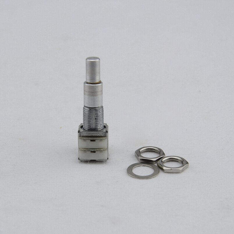 【Made in Korea】1 Piece Alpha Stacked Dual Concentric Potentiometer(POT) No Center Detent ( #1121 ) Guitar Accessories