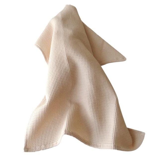 33 100% Cotton Table Napkin Waffle Weave Tea Towel Dish Cloth Multi-Purpose Kitchen Towels: white