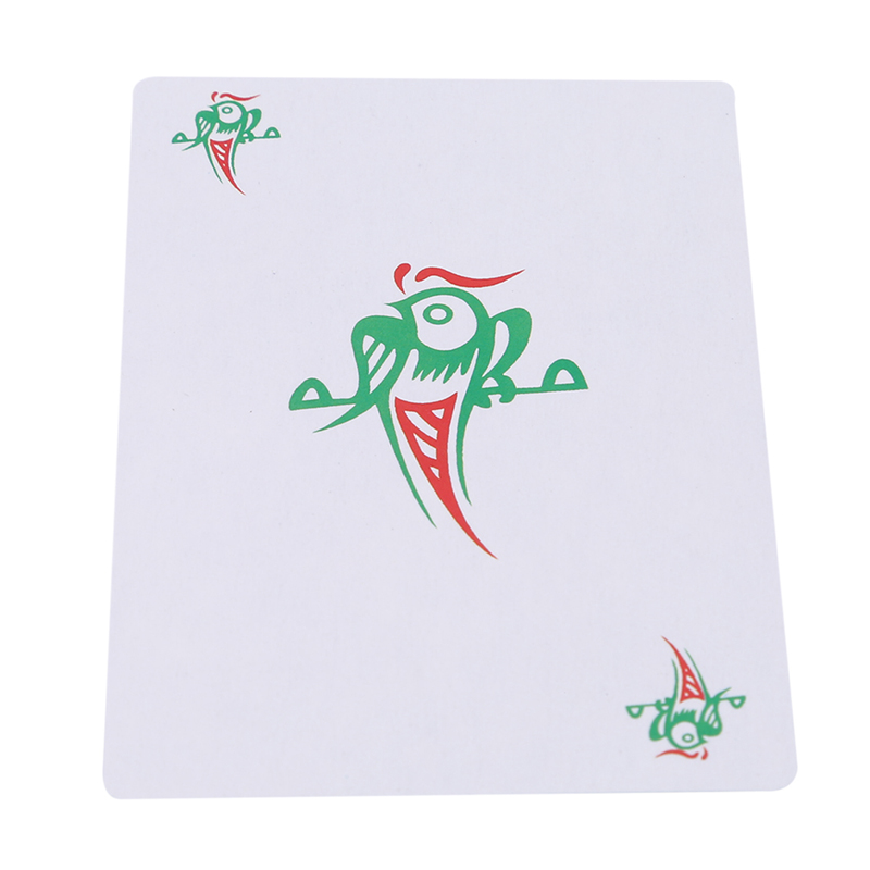 1 Doos Van 144 Papier Mahjong Mah Jong Chinese Speelkaarten Set Voor Party Funny Games Speelgoed Mahjong Card Board game