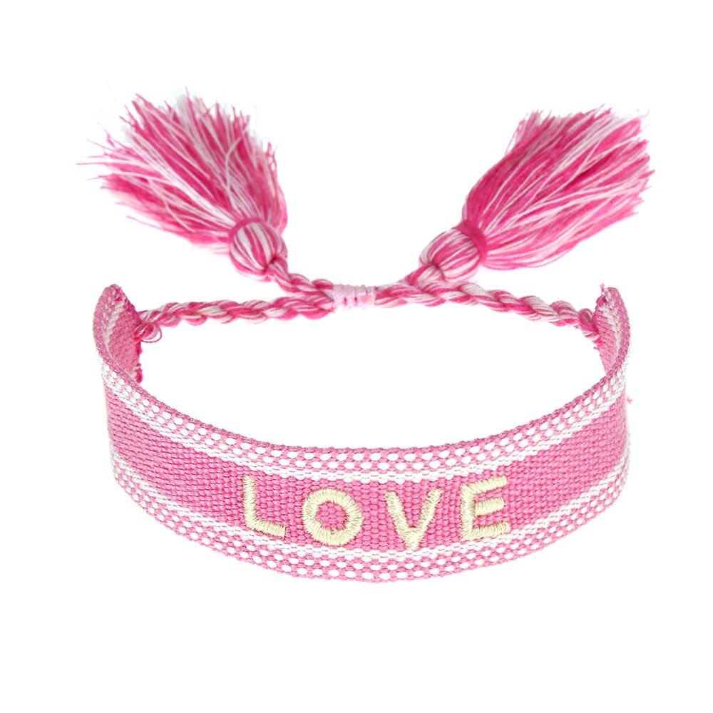 Boho Tassel Vriendschap Armband Voor Vrouwen Mannen Handgemaakte Geknoopt Touw Verstelbare Enkelband Lucky Sieraden Altijd Vriendschap Getuige: E