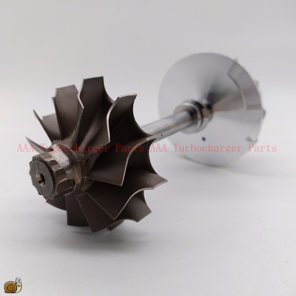 Eje de turbina TF035 Turbo Rotro y rueda 36,2*43mm, piezas de la rueda del compresor 38,2*49mm proveedor AAA turbocompresor