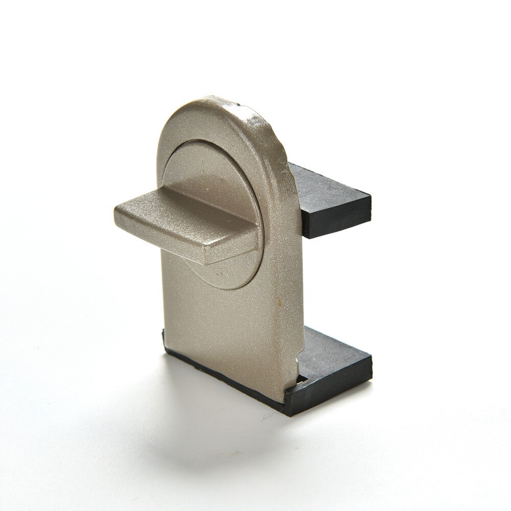 Sliding Sash Stopper Cabinet Locks Straps Doors Security Anti-theft Lock Window Plastic: Default Title