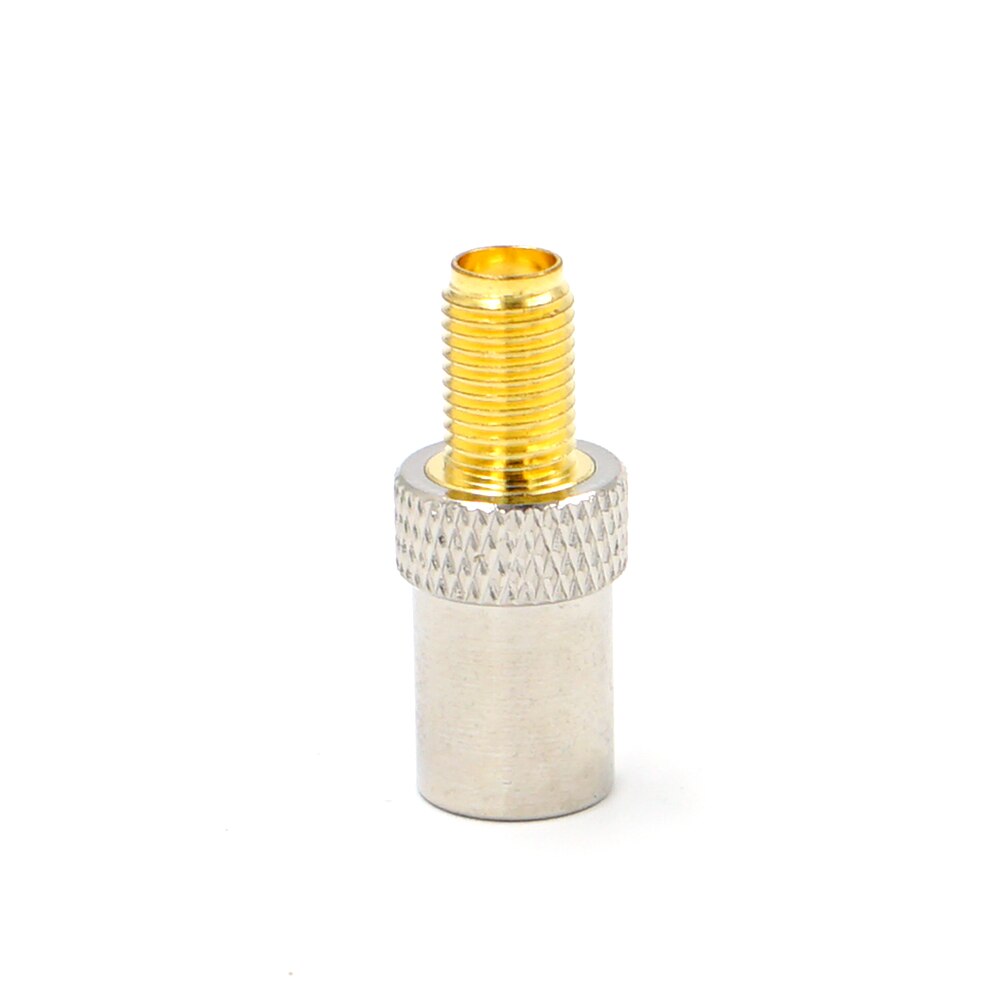 Adaptador RF SMA hembra a TV, conector Coaxial de , recto, 1 ud.