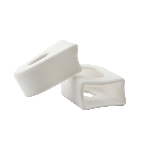 2Pcs Siliconen Fiets Crank Arm Protector Cover Weg Mountainbike Universele Crankstel Beschermende Caps Mtb Fietsen Accessoires: White