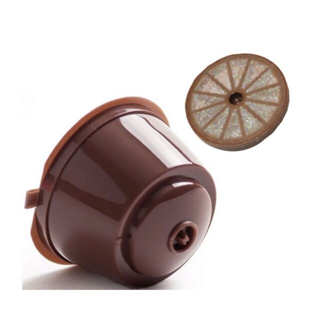 1/2/3/4/6 st / förpackning återanvändbara kaffekapslar av matkvalitet för dolce gusto påfyllningsbar kaffekoppfilter