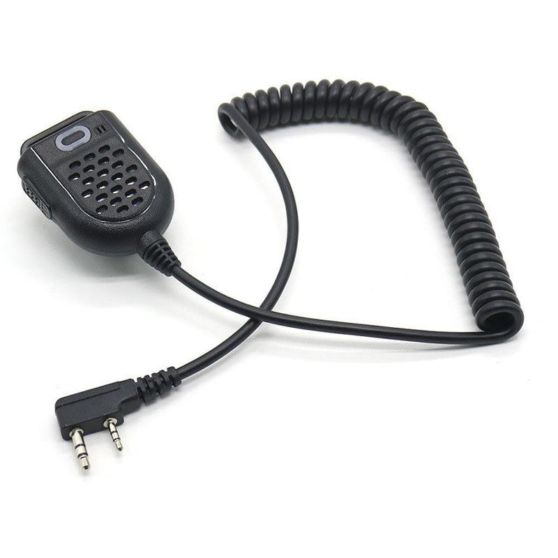 Handheld Radio Mini LED Shoulder Speaker Mic Radio Part WEIERWEI Mini Shoulder Speaker Mic