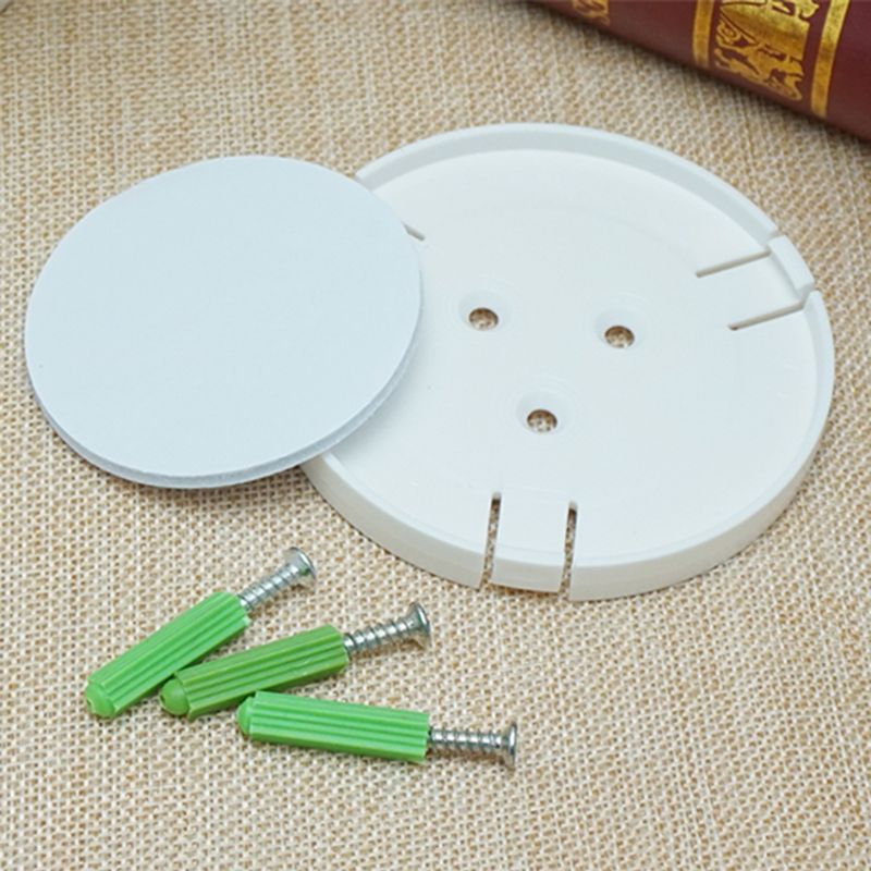 2Set 360 Degree Swivel Plastic Camera Wall Mount Bracket Holder for Mi/Yi Smart Home Security Camera Accessories A0NB