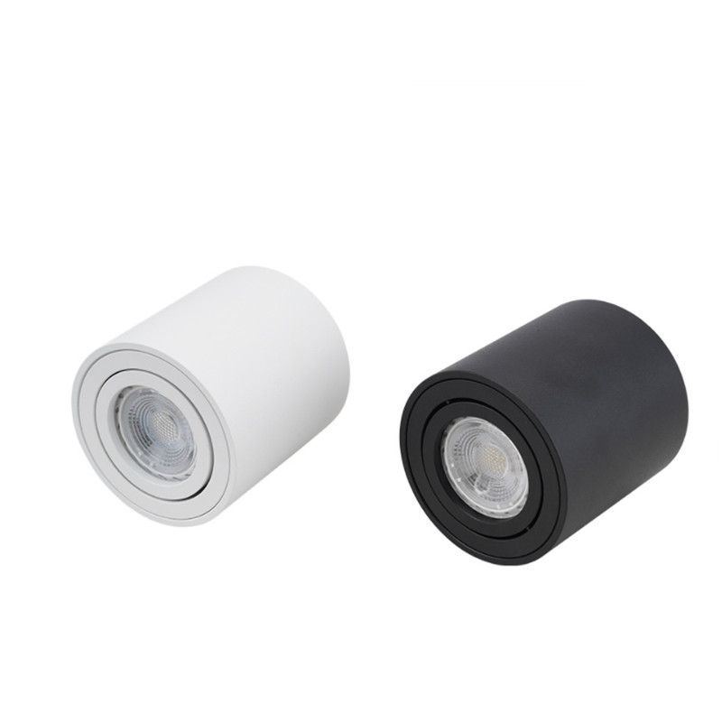 Dimmbare utenpåliggende kolbe  gu10 pærer, utskiftbare ledet-downlights 7w 9w ledet-spotlights 12w  ac85-265v innendørsbelysning