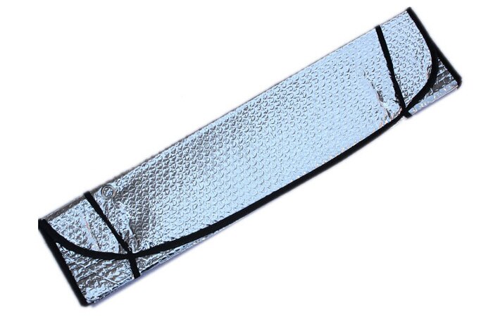 Bil solskjerm foran vindu frontrute solskjerm folier sammenleggbar uv beskytter for bil vindusdeksel