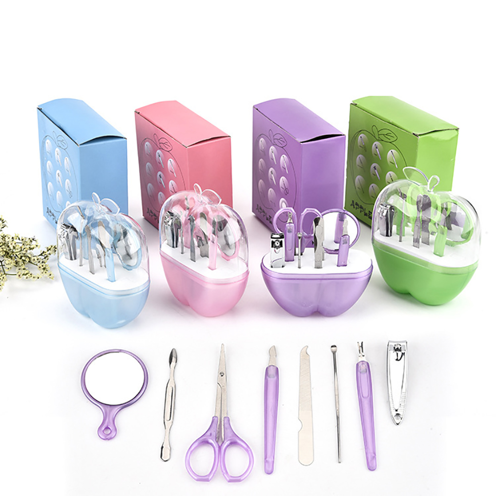 Baby Nail Clippers Kids Newborn Childish Baby Kit Items Nail Trimmer Cutter 4PCS Infant Nail Clipper Scissors Safe Cutter Tools