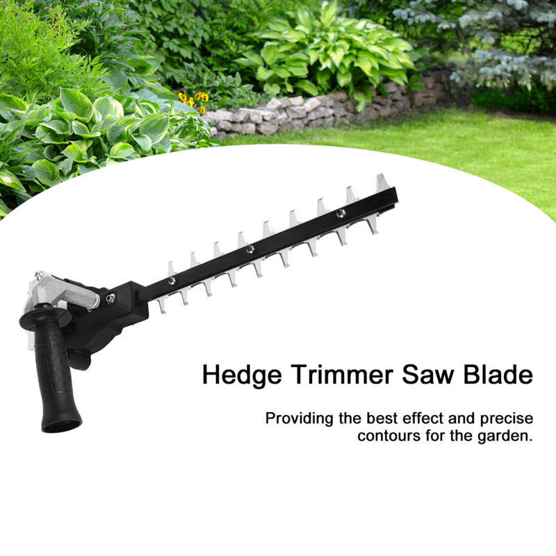 9 Teeth Blade Hedge Trimmer Grass Cutter Attachment Angle Grinder Convert to Hedge Trimmer Gardening Tool Hedge Trimmer Adapter