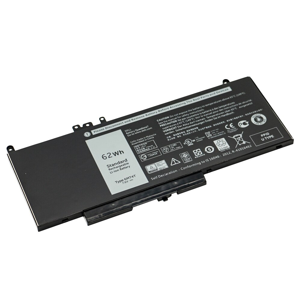 SHUOZB-batterie pour ordinateur portable 6MT4T 7V69Y TXF9M 79VRK 07V69Y, pour Dell Latitude Precision 14 5470 15 5570 3510 E5470 E5570 M3510