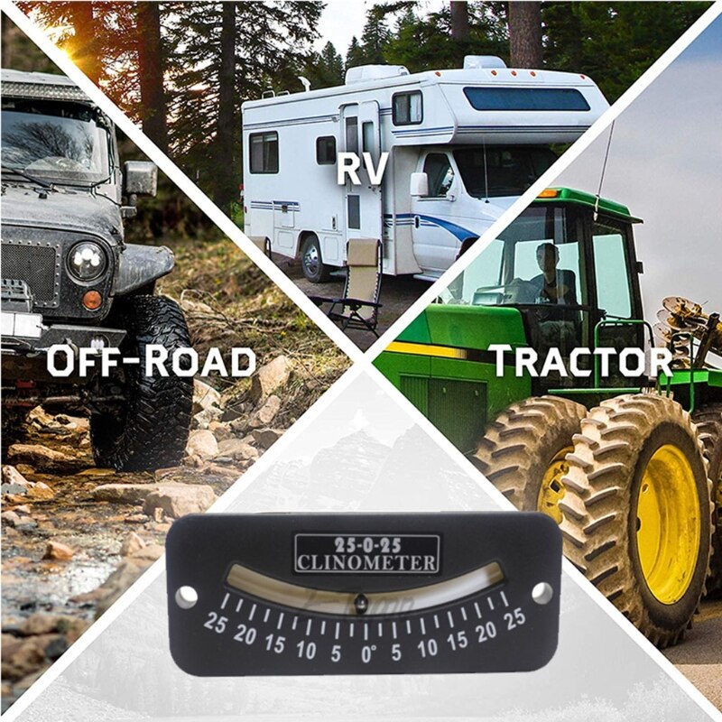 45-0-45 25-0-25 Inclinometer Mini Protractor Angle Indicator Measuring Instrument Tilt Gauge Slope Locator Meter