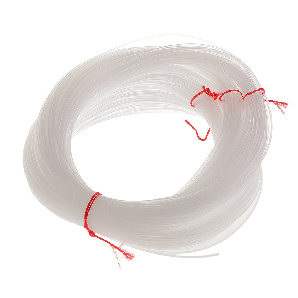 100 Meter Clear Nylon String Discussie 1Mm Dia. Boot/Cast Vislijn Haak Koppelverkoop