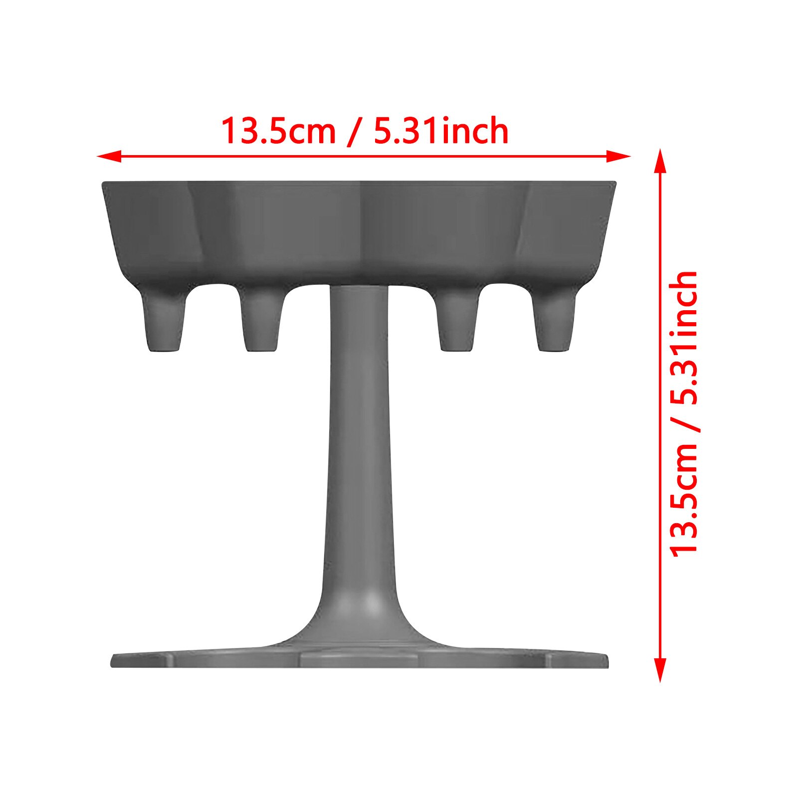 6 Shot Glass Dispenser And Holder -dispenser For Filling Liquids Shots Dispense Bar Family Party Pouring Tools